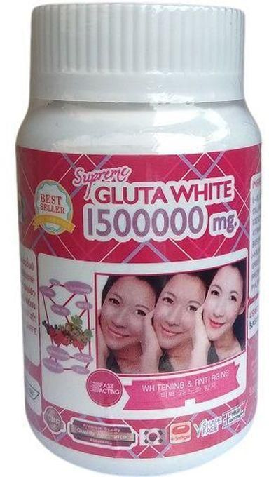 Gluta White Glutathione Skin White And Anti- Ageing Pills-1500000mg