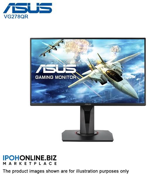 Asus VG278QR 27 inch Full HD 0.5ms 165Hz G-SYNC Compatible FreeSync HDMI DP DVI Gaming Monitor