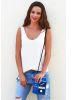 The Hipster Tassel Intervention Top White Small
