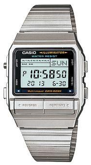 Casio Databank DB-380-1 for Men (Digital, Casual Watch)