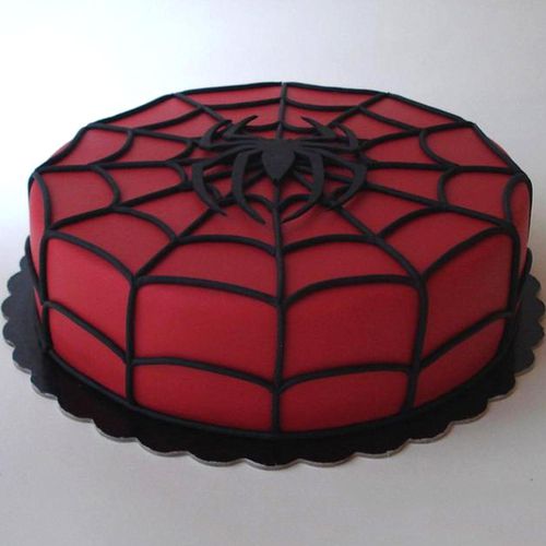 Spider Chocolate Cake