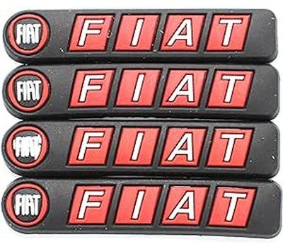Fiat car side door guard edge defender protector trim guard sticker (black,4 pcs set)