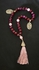 Rosary Made Of Agate Stone With 2gold Plated Delay