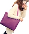 b'Women Handbags Women Shoulder Bag, Black, Grey, Purple'