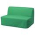 LYCKSELE MURBO 2-seat sofa-bed, Knisa light grey - IKEA