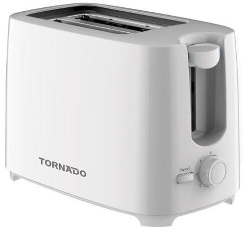 Tornado Toaster 2 Slices, 700 Watt, White TT-700