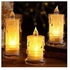 Decorative Candles In 3 Different Sizes, Battery Operated