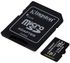Kingston 128GB Class10 Canvas Select Plus MicroSD Card With SD Adaptor - SDCS2/128GB