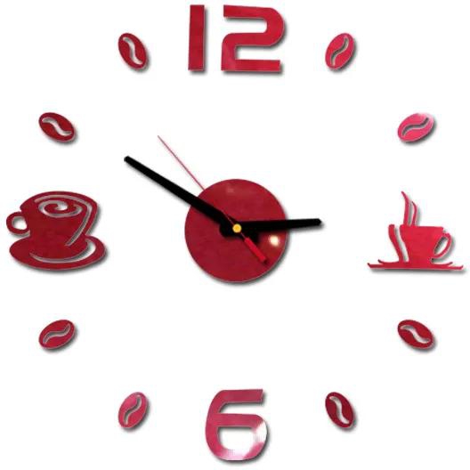 Christmas Gift Students Dormitory Wall Clock Sticker Modern Design DIY Kitchen Living Room Tea House Coffer Room Dinning Room Home Decoration Needle Clock Factory Wholesale 3D Acry