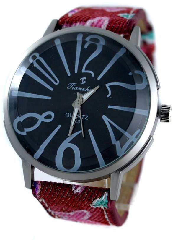 Quartz Leather Watch - Multicolor