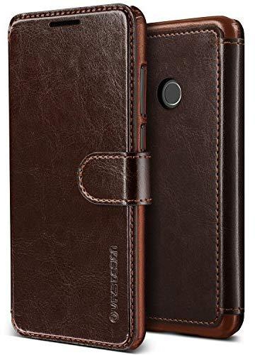 VRS Design Huawei Nova 3e Layered Dandy Wallet cover/case - Dark Brown - P20 Lite