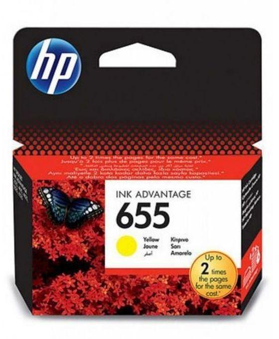 HP CZ112AE - 655 Yellow Ink Advantage Cartridge