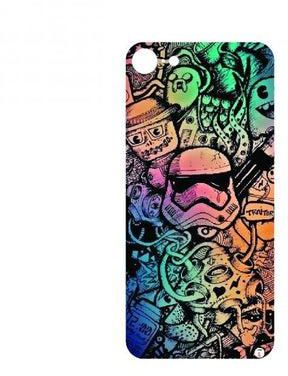 Printed Back Phone Sticker for iphone 7 Plus Darth Vader Illustration From Star Wars Movie