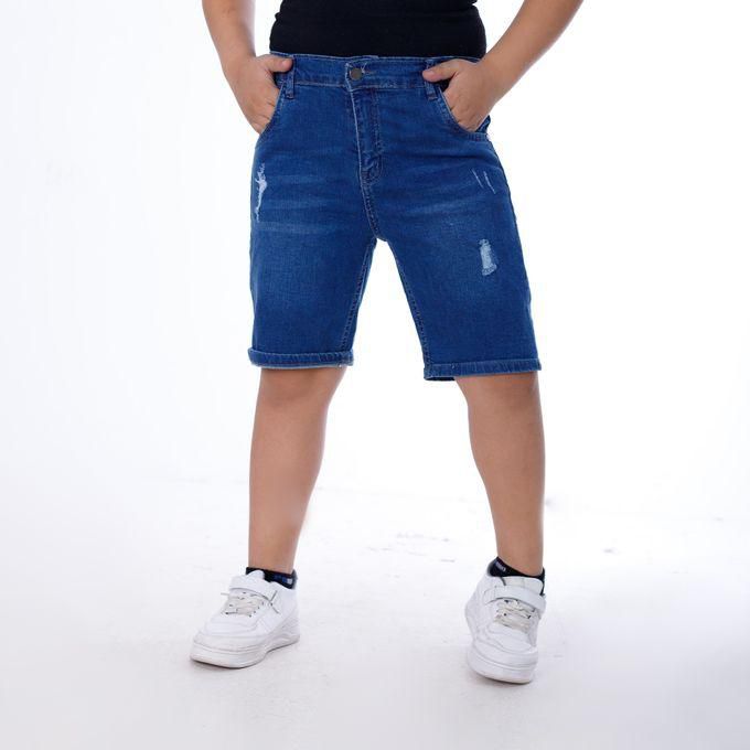 Bebo BEBO_My Children's Jeans Shorts_Navy Blue