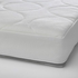 JÄTTETRÖTT Pocket sprung mattress for cot - white 60x120x11 cm