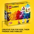 Lego Classic Creative Transparent Bricks Building Sets 11013 Multicolour Pack of 500