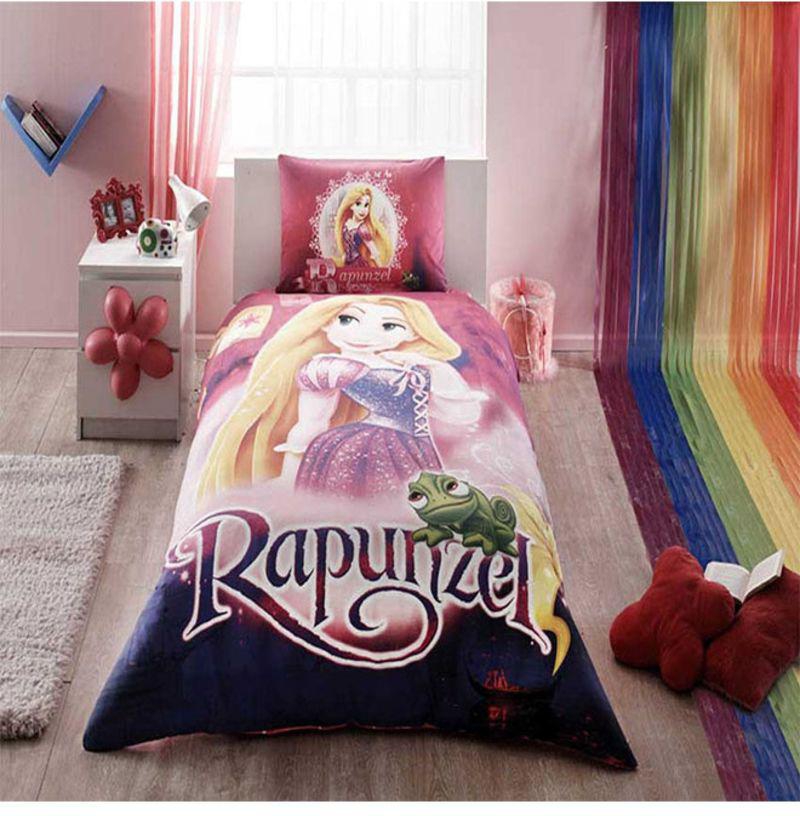 Licensed Quilt Cover Set Rapunzel Single