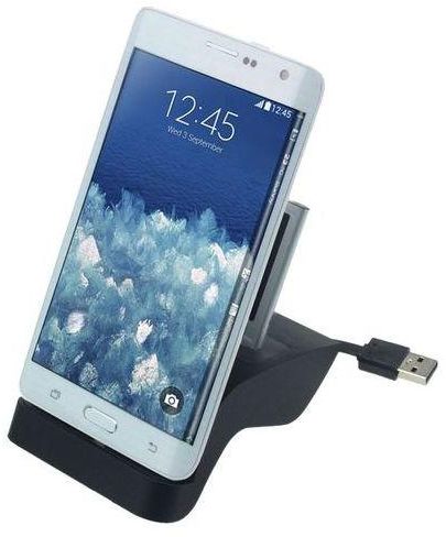 Neworldline Desktop Data Sync Charging Cradle For Samsung Galaxy Note Edge N9150 -Black