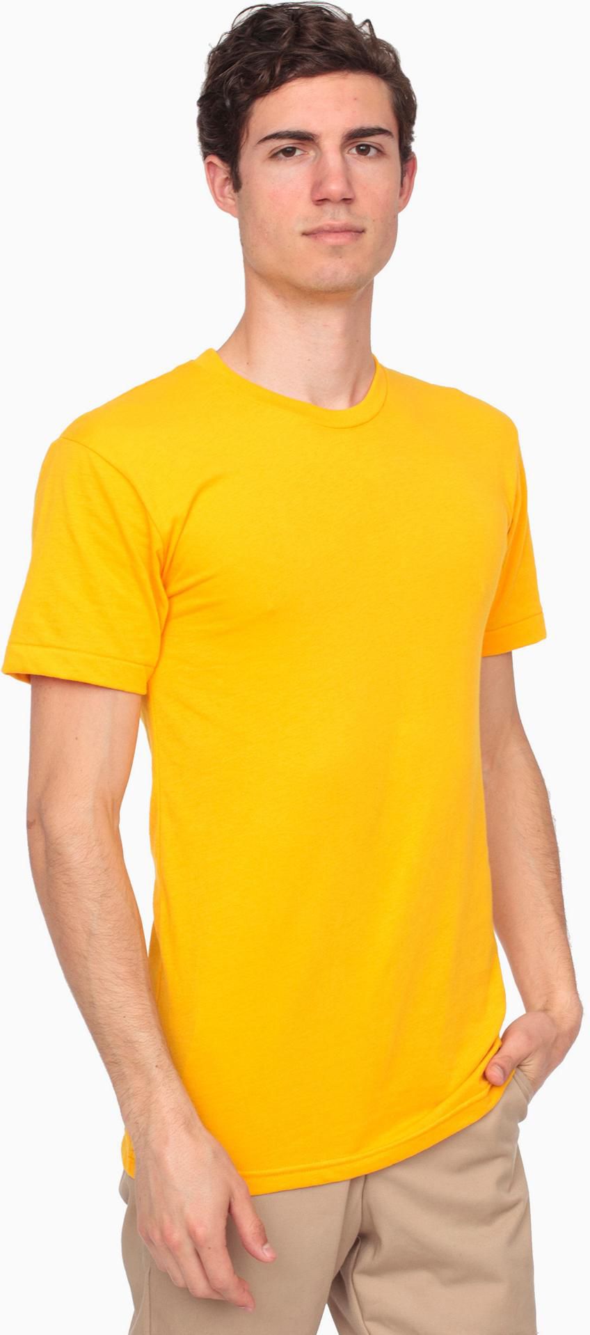 American Apparel Men's Poly-cotton Crew Neck T-shirt