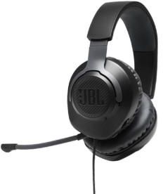 JBL Quantum 100 Over -Ear Wired Gaming Headphone Black