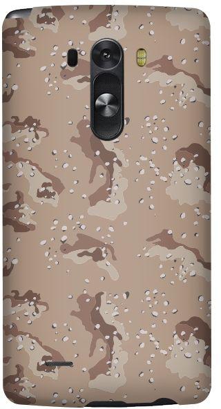 Stylizedd LG G3 Premium Slim Snap case cover Matte Finish - Desert Storm Camo