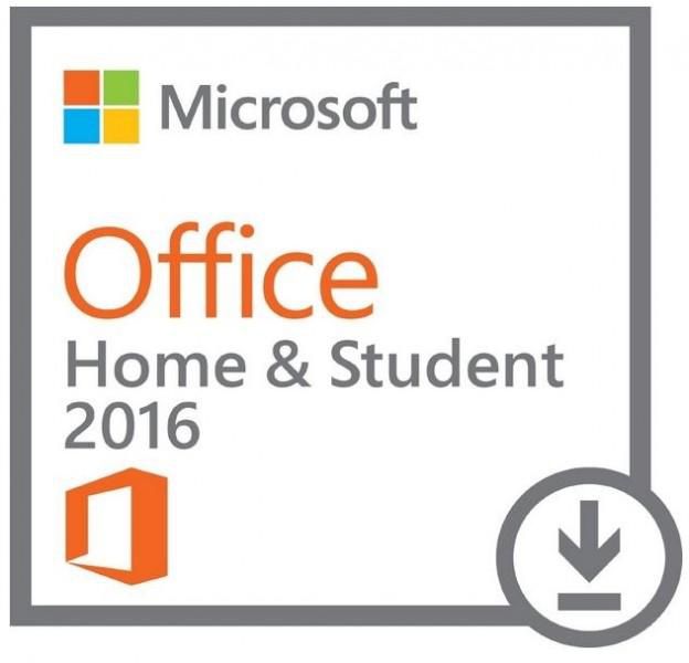 Microsoft 79G04292 Office Home & Student Software 2016 Online Product Key License
