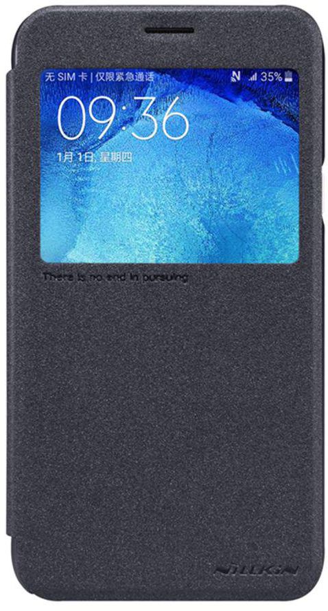 Combination Flip Cover For Samsung Galaxy J5 (Thin Edition) Grey