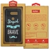 Stylizedd LG V30 Slim Snap Case Cover Matte Finish - Stupid Is The New Brave