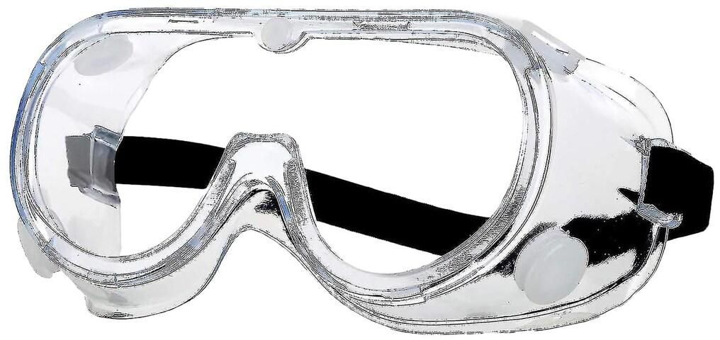 SAFETY CLEAR GOGGLES WITH BAND
