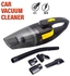 Car Vacuum Cleaner Portable, High Power, Mini Handheld- Cord & Bag -90W/12V/3500 PA, Small Auto Accessories Kit for Interior Detailing - Black/Yellow