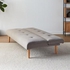 Lido 3-Seater Fabric Sofa Bed
