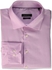 Bugatchi Men's Shaped Fit Spread Collar Solid Dress Shirt, Pink, 16.5