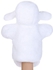 FSGS Off-white Cute Sheep Design Fluffy Plush Kids Hand Puppets Toy 7513
