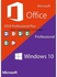 Microsoft Windows10 Pro Oem + Office 2019 Professional Plus Cd Keys Pack