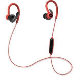 JBL Reflect Contour Bluetooth Wireless Sports Headphones, Red
