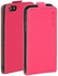 Apple iphone 5/5S Nevjack flip cover case with Screen protector - Pink
