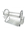 Generic 2-Layer Chrome Plated Dish Rack - Silver