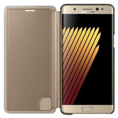 Samsung Original Clear View Cover for Galaxy Note 7 - Gold
