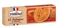 St Michel 12 Palmiers Caramel Butter Cookies 100g