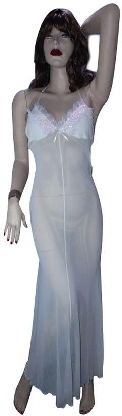 Lingerie Dress 89012 For Women - Off White, Large