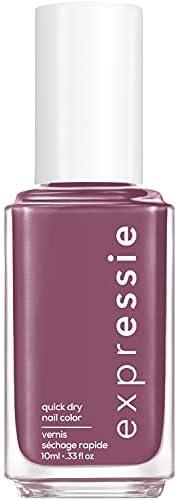 essie expressie Quick Dry Nail Polish, Get A Mauve On, Purple, 10 ml