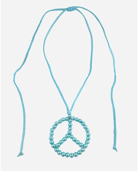 ZISKA Glass Beaded Necklace PS – Baby Blue