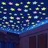 60pcs 3D Stars Glow In The Dark Wall Stickers Luminous