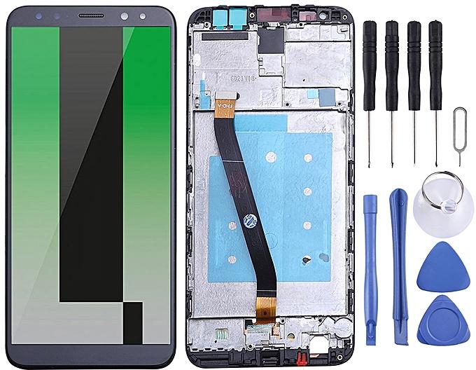 Generic LCD Screen and Digitizer Fullembly with Frame for Huawei Mate 10 Lite(Black)