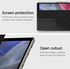 Spigen Liquid Air Folio Designed For Samsung Galaxy Tab A7 Lite Case Cover 8.7 Inch (2021) - Black