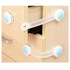 Safety Locks For Drawers, Oven, Refrigerator And Cabinet To Protect Babies And Children, Set Of 4 Pieces.