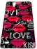 Sony Xperia C4 TPU Silicone Case with Lips Seamless Pattern  Design