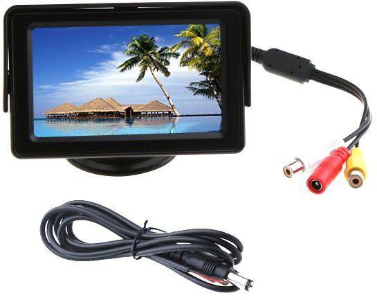 Car Rearview Monitor LCD 4.3 Inch with LED blacklight