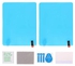 غلاف حماية PET رقيق شفاف ومضاد للضباب والماء والمطر لمراة الرؤية الخلفية للسيارة من شانيو، المقاس: 20 × 16 سم