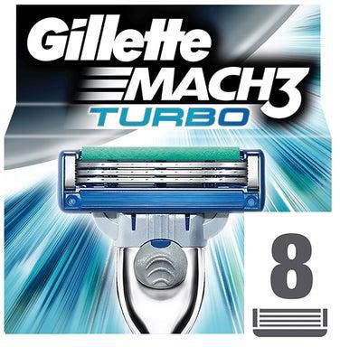 Mach3 Turbo cartridges, Pack of 8 One Size